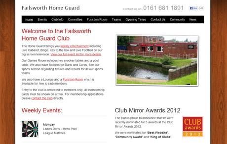 Home Guard Website